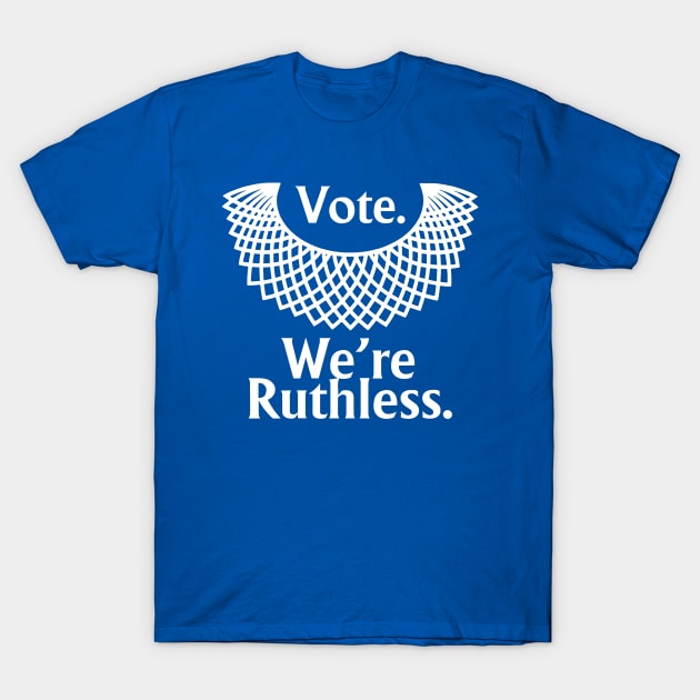 Vote Ruth Bader Ginsburg T-Shirt by Goat Production